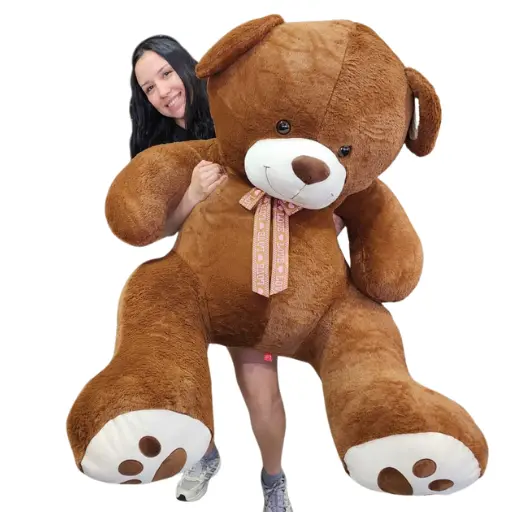 Peluche oso gigante con moño 6402